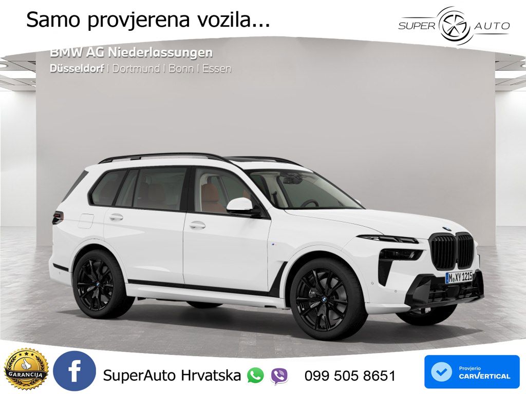 BMW X7 40d (352 KS) xDrive Steptronic M Sport