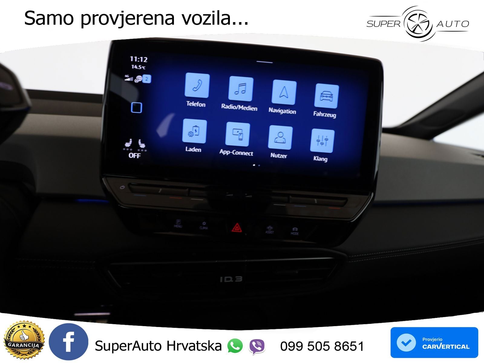 Volkswagen ID.3 Pro 62 kWh (204 KS) LED+GR SJED+ACC