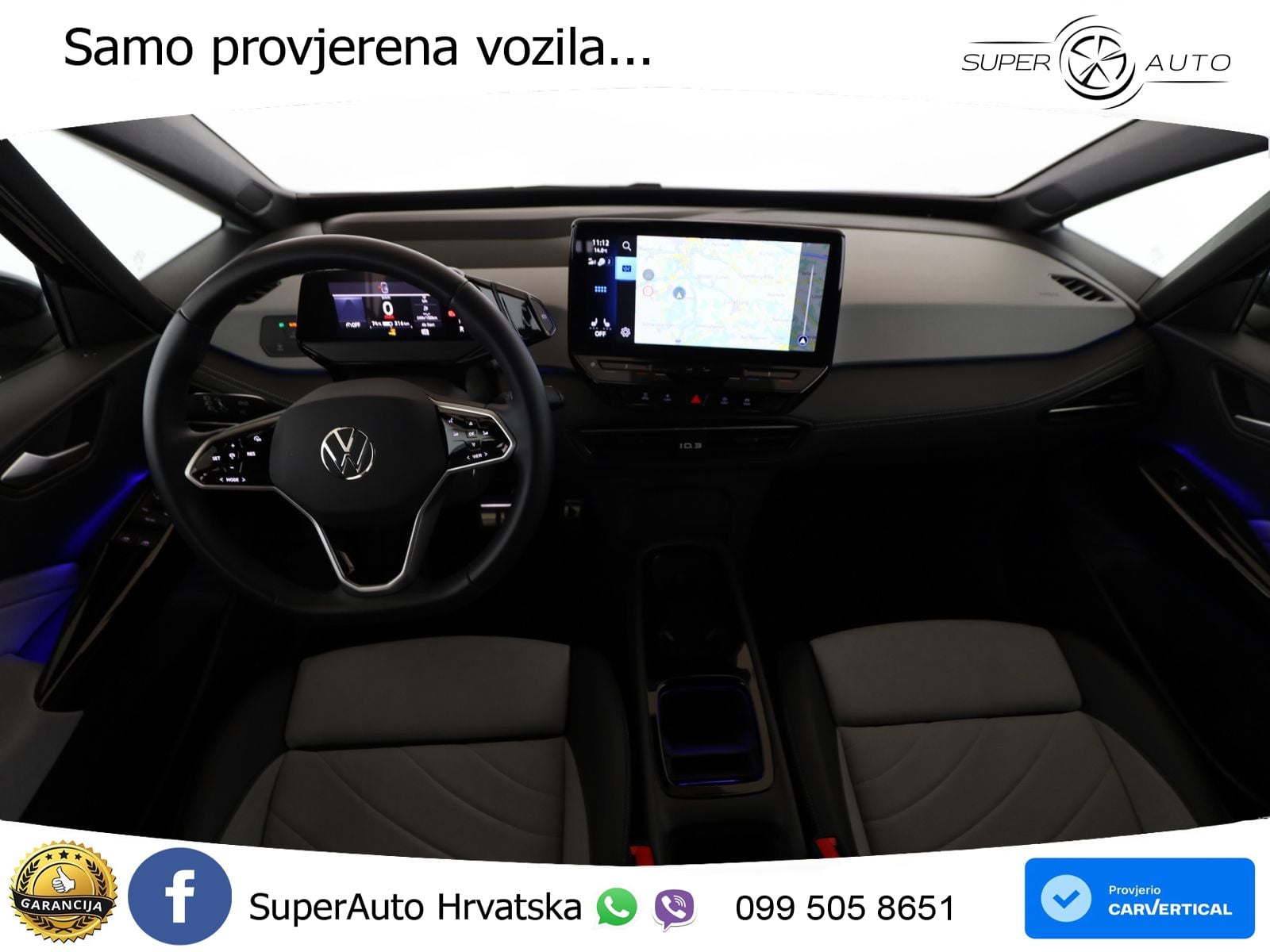 Volkswagen ID.3 Pro 62 kWh (204 KS) LED+GR SJED+ACC