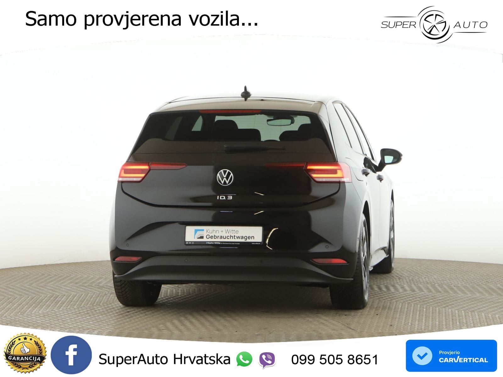 Volkswagen ID.3 Pro 62 kWh (204 KS) LED+GR SJED+ACC