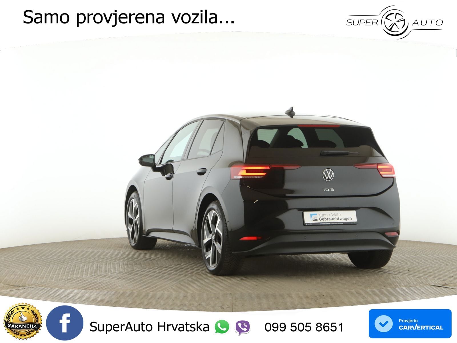 Volkswagen ID.3 Pro 62 kWh (204 KS) LED+GR SJED+ACC