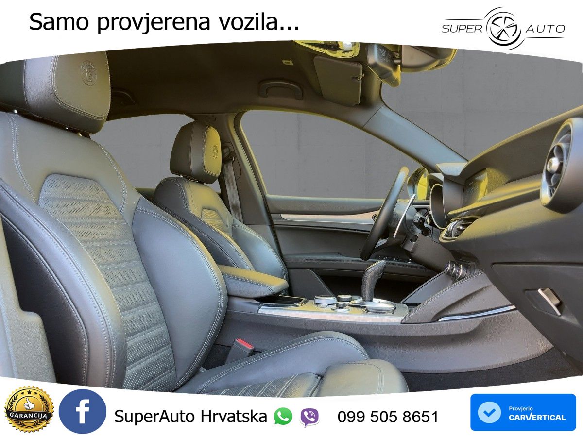 Alfa Romeo Stelvio 2.0 Turbo (280 KS) Q4 Automatic LED+GR SJED+ACC