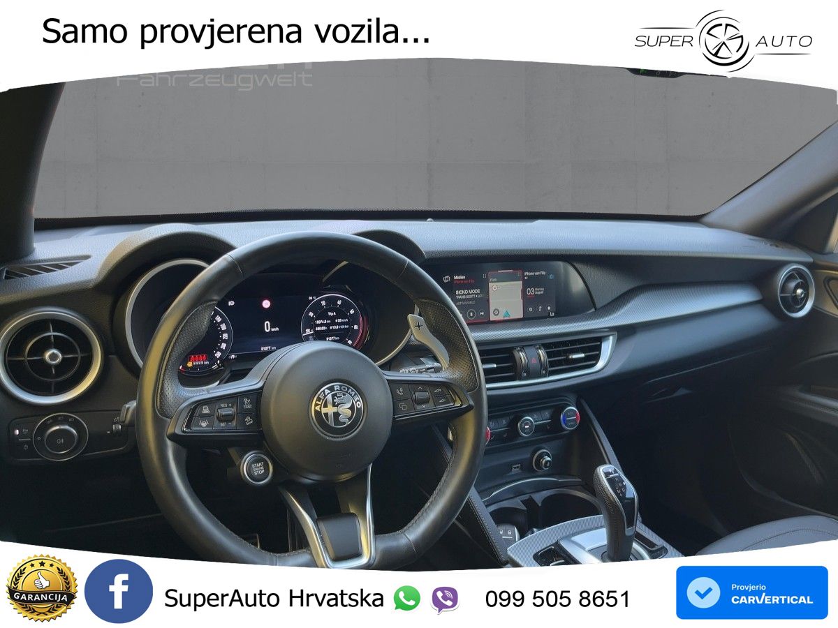 Alfa Romeo Stelvio 2.0 Turbo (280 KS) Q4 Automatic LED+GR SJED+ACC