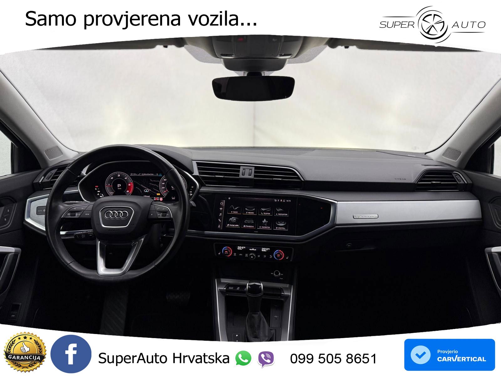Audi Q3 40 TDI (200 KS) quattro S tronic S line MATRIX+GR SJED+KAM