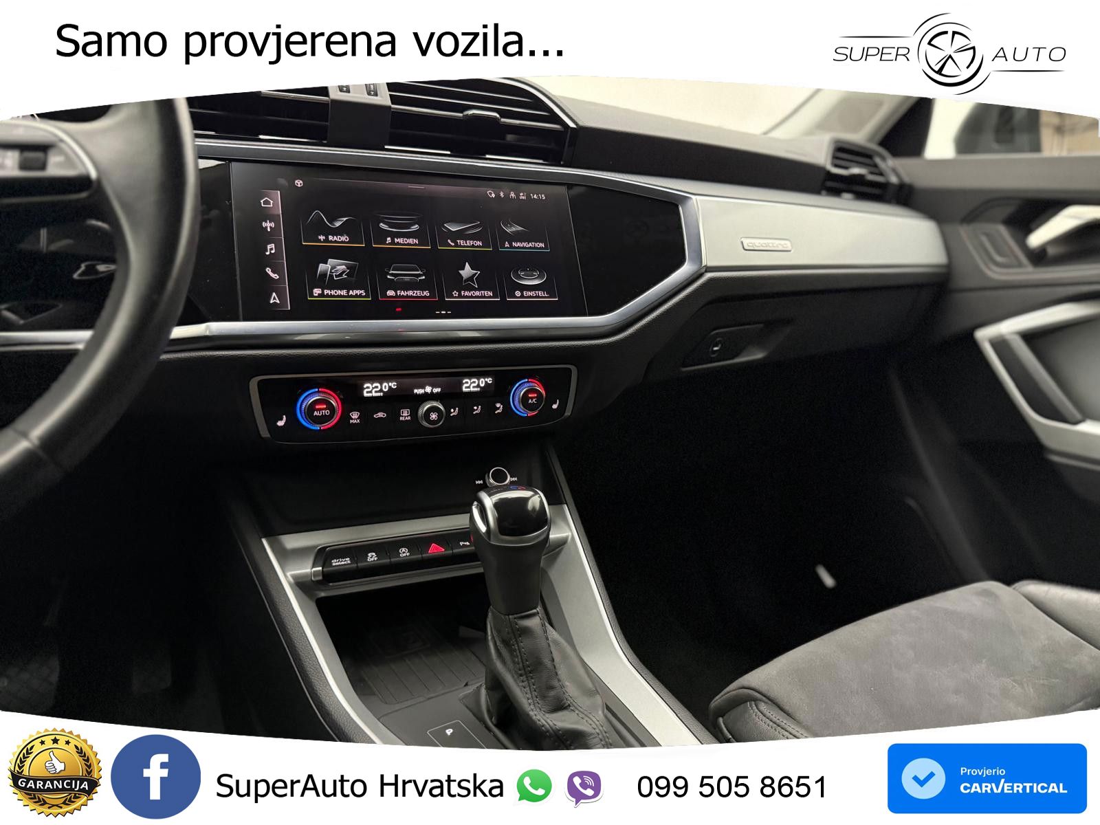 Audi Q3 40 TDI (200 KS) quattro S tronic S line MATRIX+GR SJED+KAM