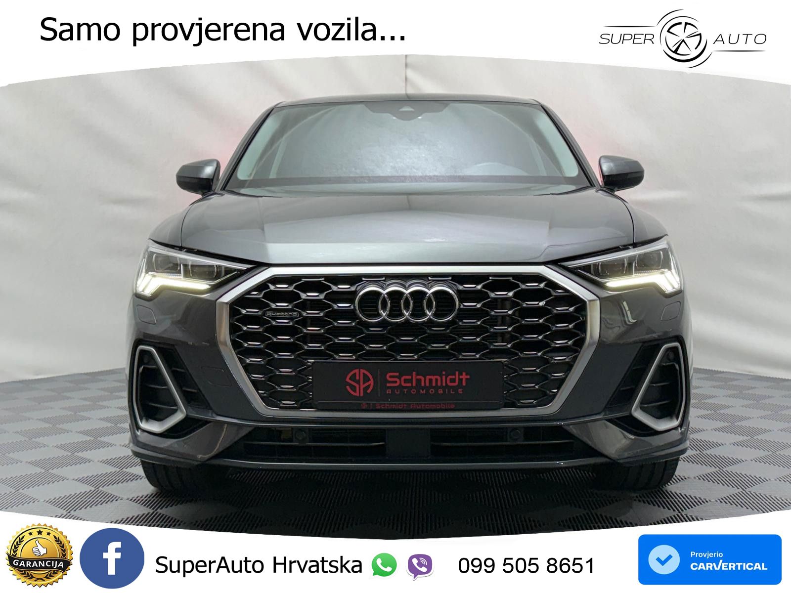 Audi Q3 40 TDI (200 KS) quattro S tronic S line MATRIX+GR SJED+KAM