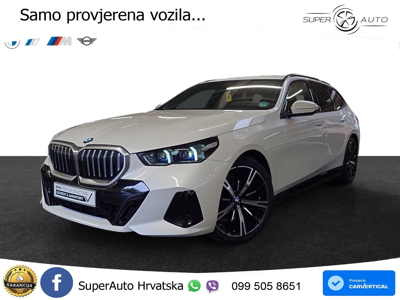 BMW 520d Touring (197 KS) xDrive Steptronic M Sport LED+GR SJED+ACC