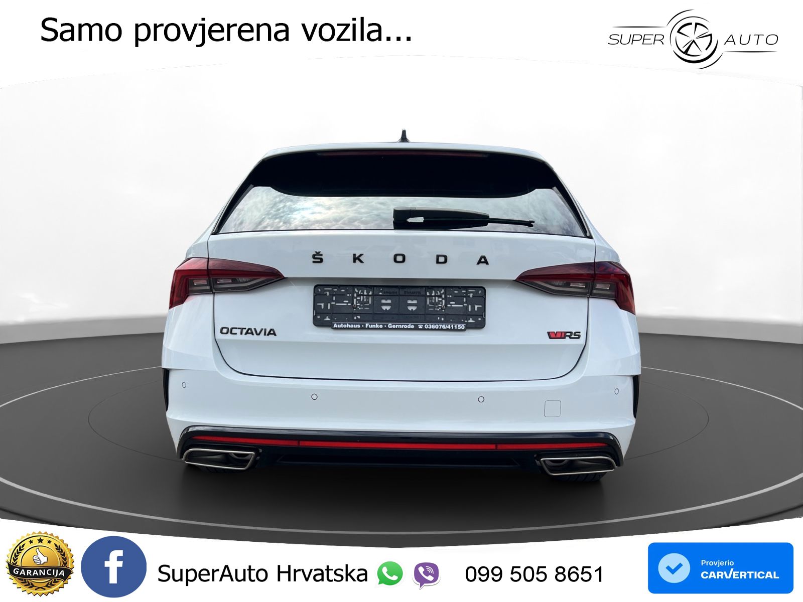 Škoda Octavia Combi RS 2.0 TSI (245 KS) DSG