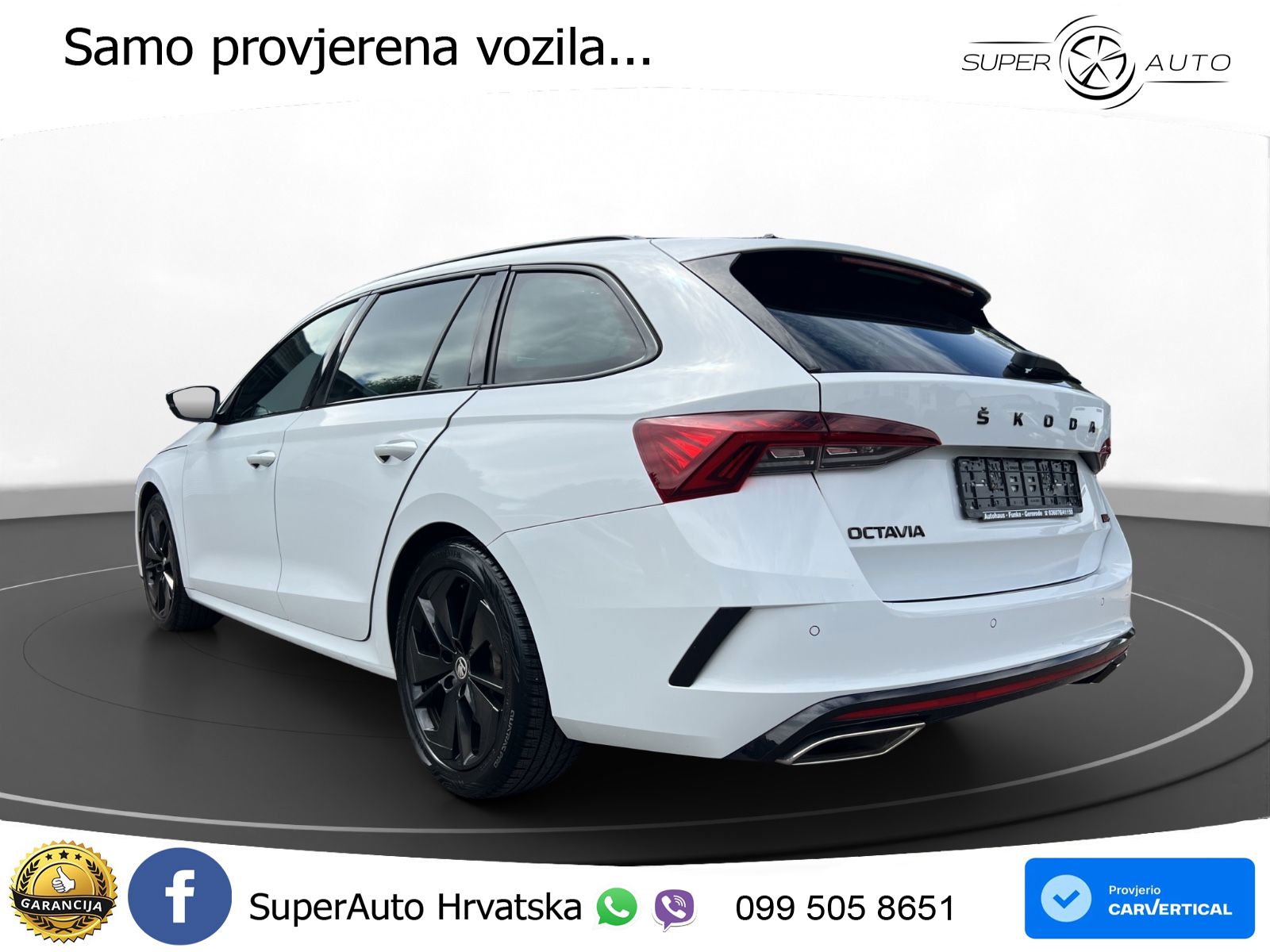 Škoda Octavia Combi RS 2.0 TSI (245 KS) DSG