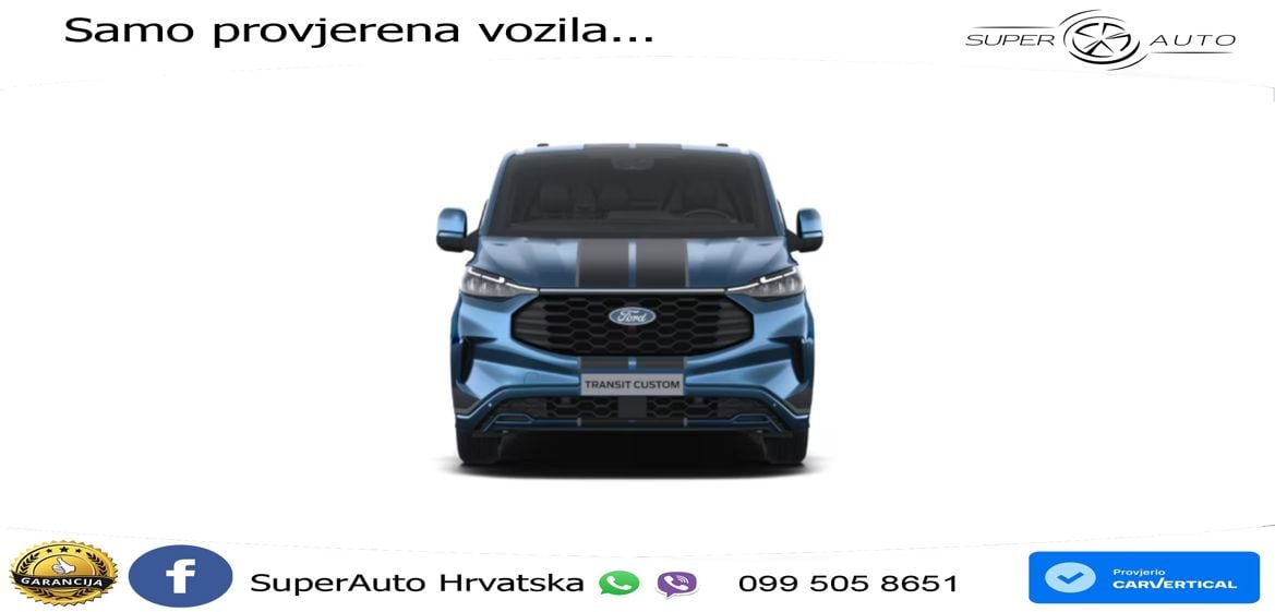 Ford Transit Custom Kasten 320 L1 AWD ACC*AHK*NAV 170 KS