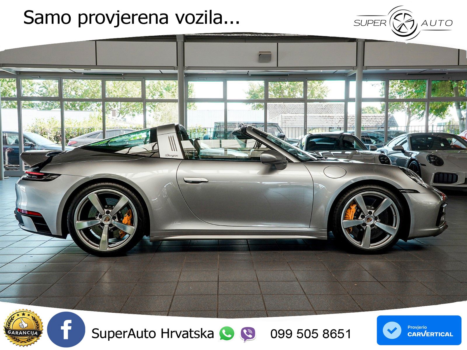 Porsche 911 Targa 4S 3.0 (450 KS) PDK LED+GR SJED+ACC