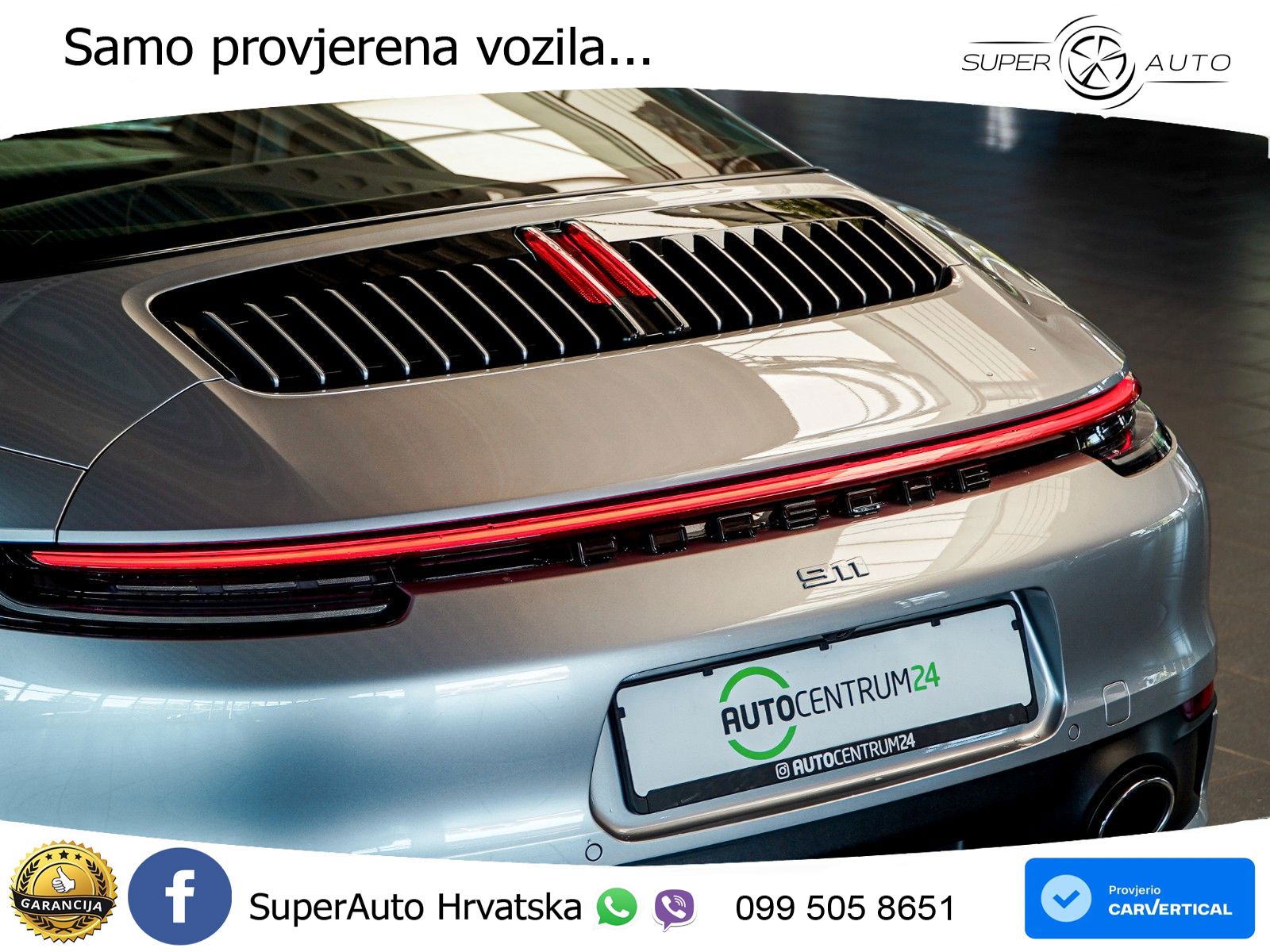 Porsche 911 Targa 4S 3.0 (450 KS) PDK LED+GR SJED+ACC