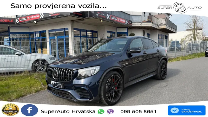 Mercedes GLC Coupe AMG 63 S (510 KS) 4MATIC+ MCT Edition One ZRAČNI+ACC+4xGR SJED+KAM