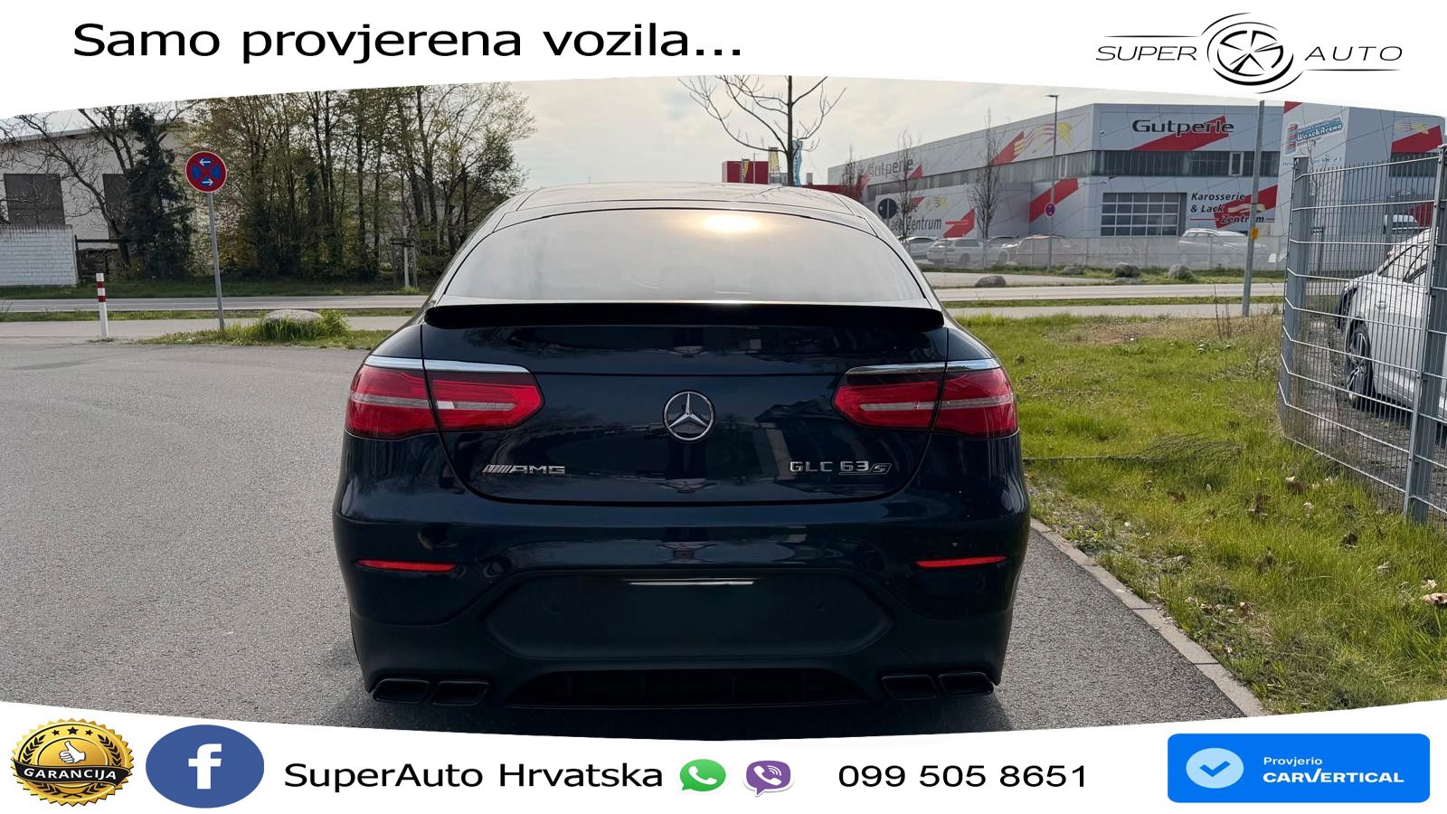 Mercedes GLC Coupe AMG 63 S (510 KS) 4MATIC+ MCT Edition One ZRAČNI+ACC+4xGR SJED+KAM