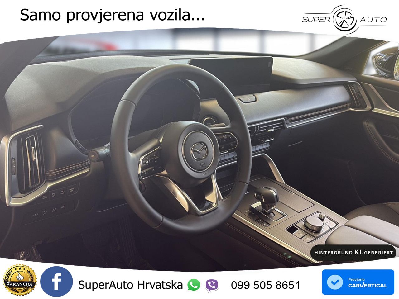 Mazda CX-60 3.3 e-Skyactiv D (254 KS) AWD Automatic LED+GR SJED+ACC