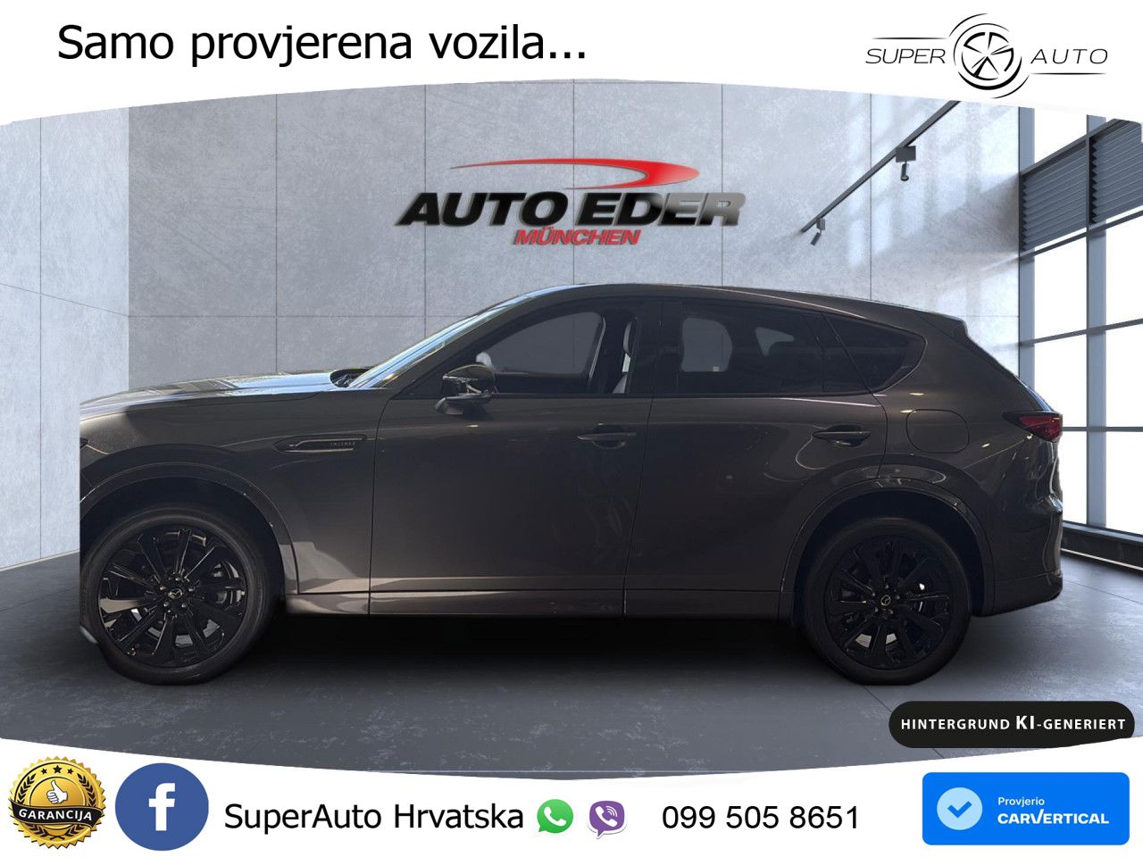 Mazda CX-60 3.3 e-Skyactiv D (254 KS) AWD Automatic LED+GR SJED+ACC