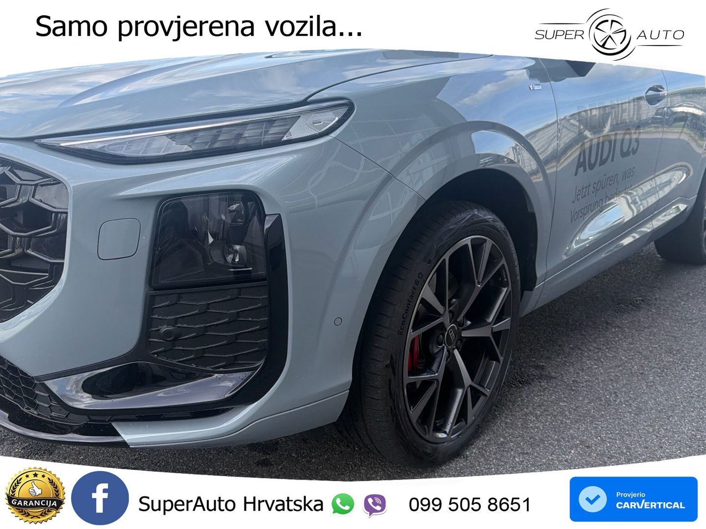 Audi Q3 2.0 TFSI (265 KS) quattro S tronic S line ACC+HEAD+GR SJED+360+PANO