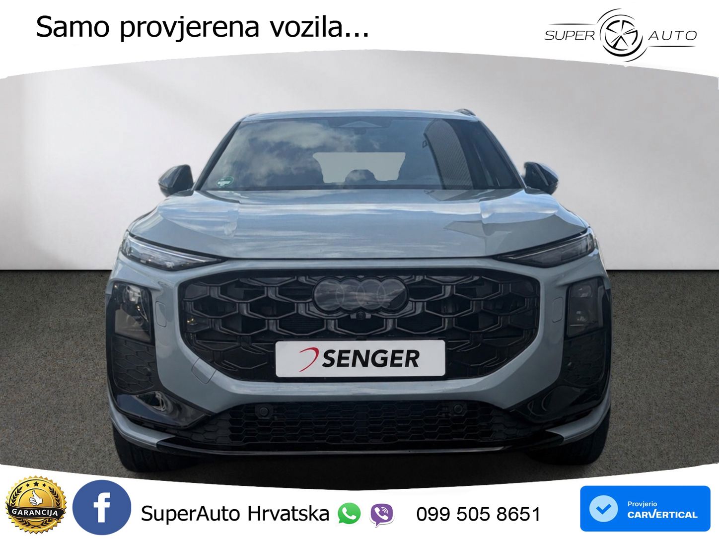 Audi Q3 2.0 TFSI (265 KS) quattro S tronic S line ACC+HEAD+GR SJED+360+PANO