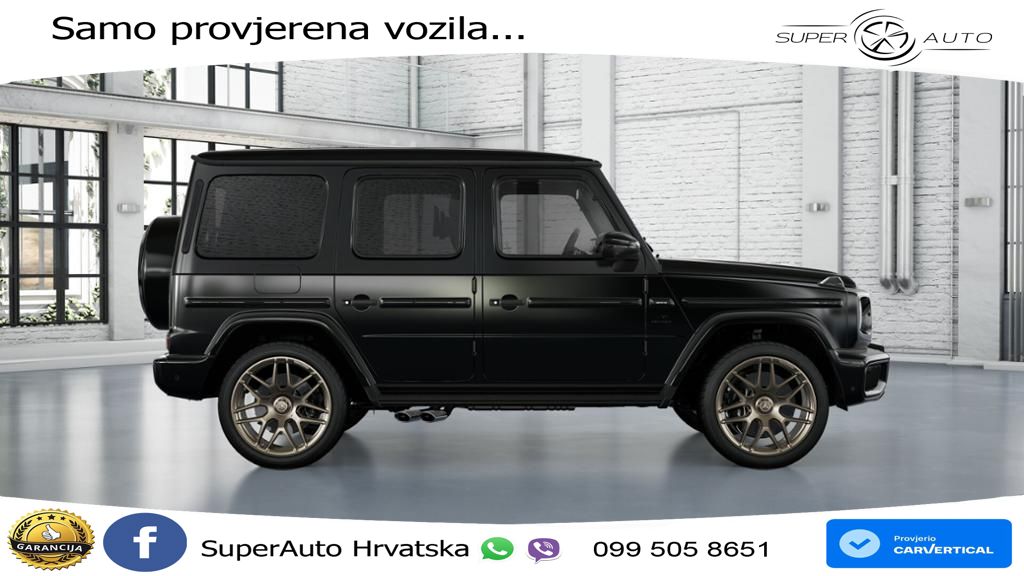 Mercedes AMG G 63 Long V8 (585 KS) 4MATIC 9G-TRONIC AMG SPEEDSHIFT TCT Superior LED+GR SJED+ACC
