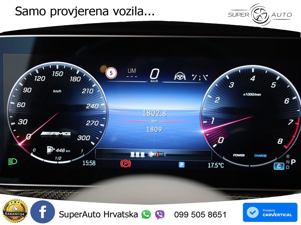 Mercedes AMG G 63 Long V8 (585 KS) 4MATIC 9G-TRONIC AMG SPEEDSHIFT TCT Superior LED+GR SJED+ACC