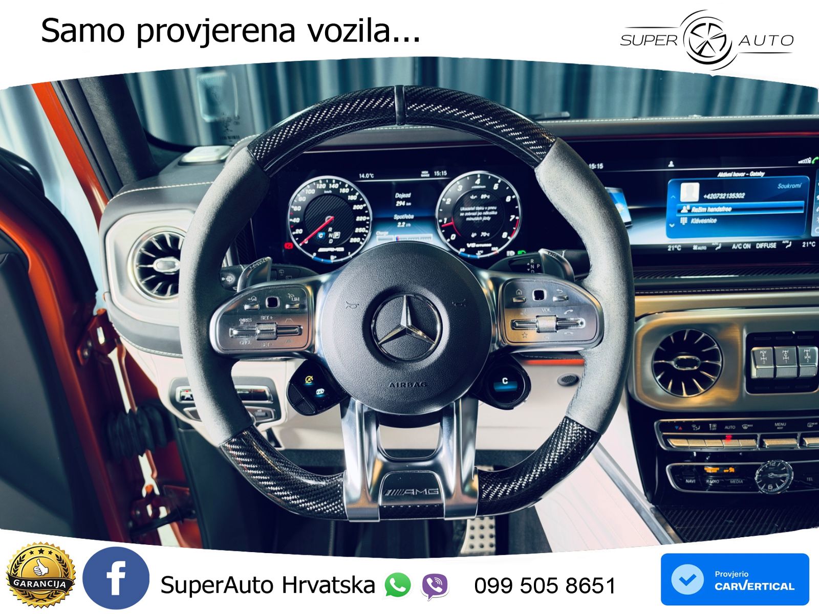 Mercedes AMG G 63 Long V8 (585 KS) 4MATIC 9G-TRONIC AMG SPEEDSHIFT TCT Superior