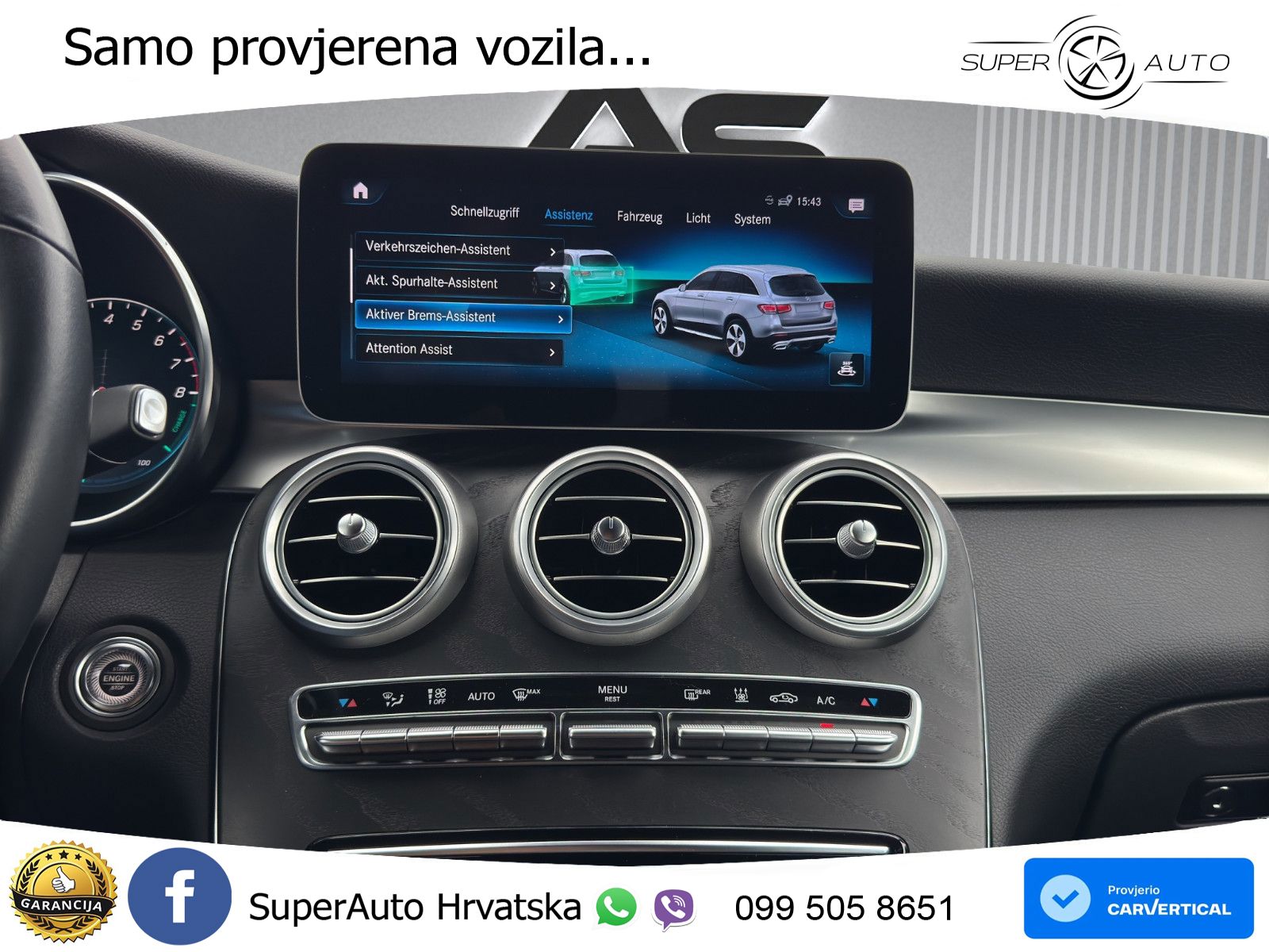 Mercedes GLC 300e (320 KS) 4MATIC 9G-TRONIC LED+GR SJED+ACC