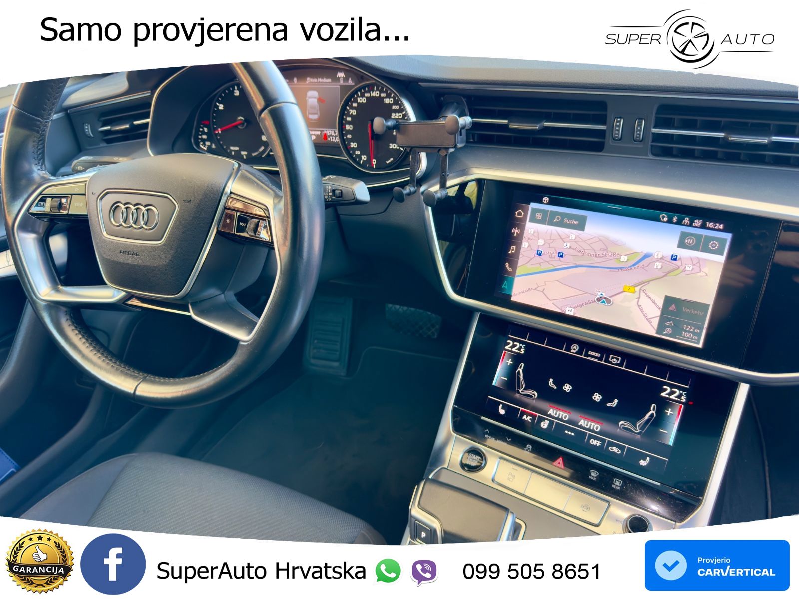 Audi A6 40 TDI (204 KS) S tronic MATRIX+GR SJED+KAM