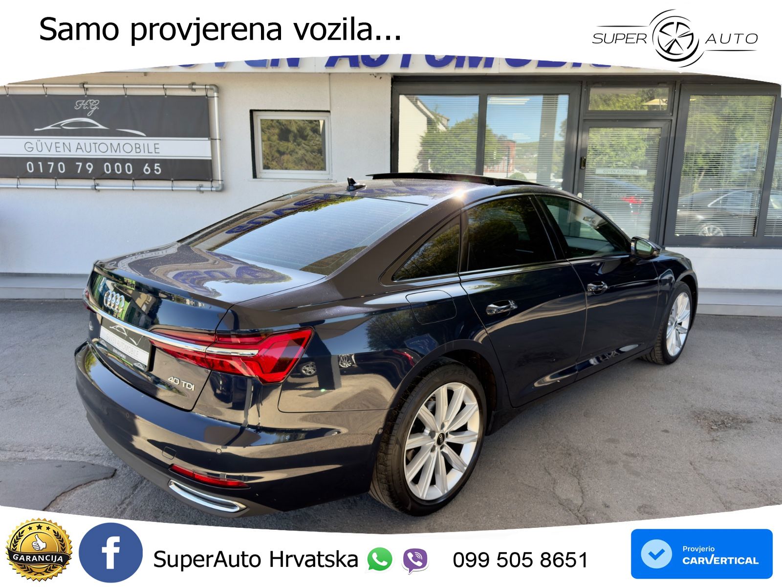 Audi A6 40 TDI (204 KS) S tronic MATRIX+GR SJED+KAM