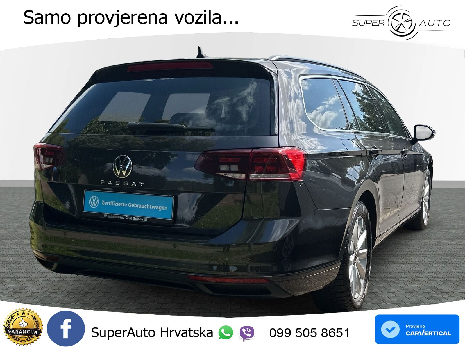 Volkswagen Passat Variant 2.0 TDI (150 KS) DSG Business LED+GR SJED+ACC