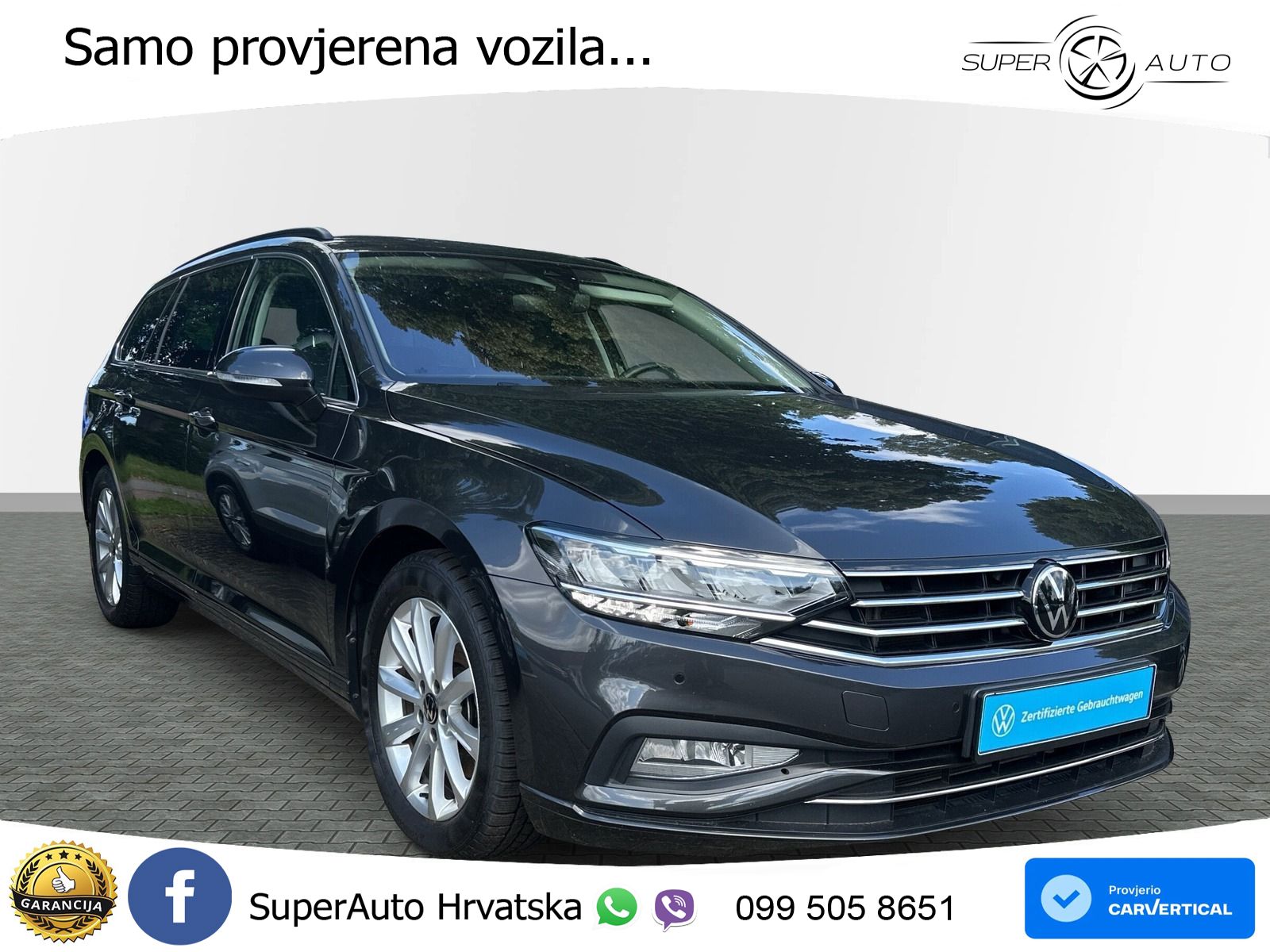 Volkswagen Passat Variant 2.0 TDI (150 KS) DSG Business LED+GR SJED+ACC