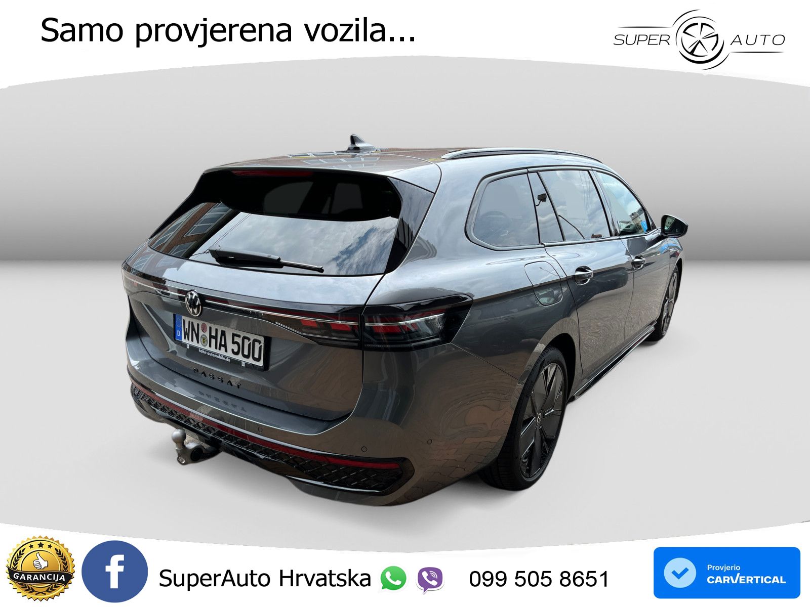 Volkswagen Passat Variant 2.0 TDI (193 KS) 4MOTION DSG R-Line LED+GR SJED+ACC