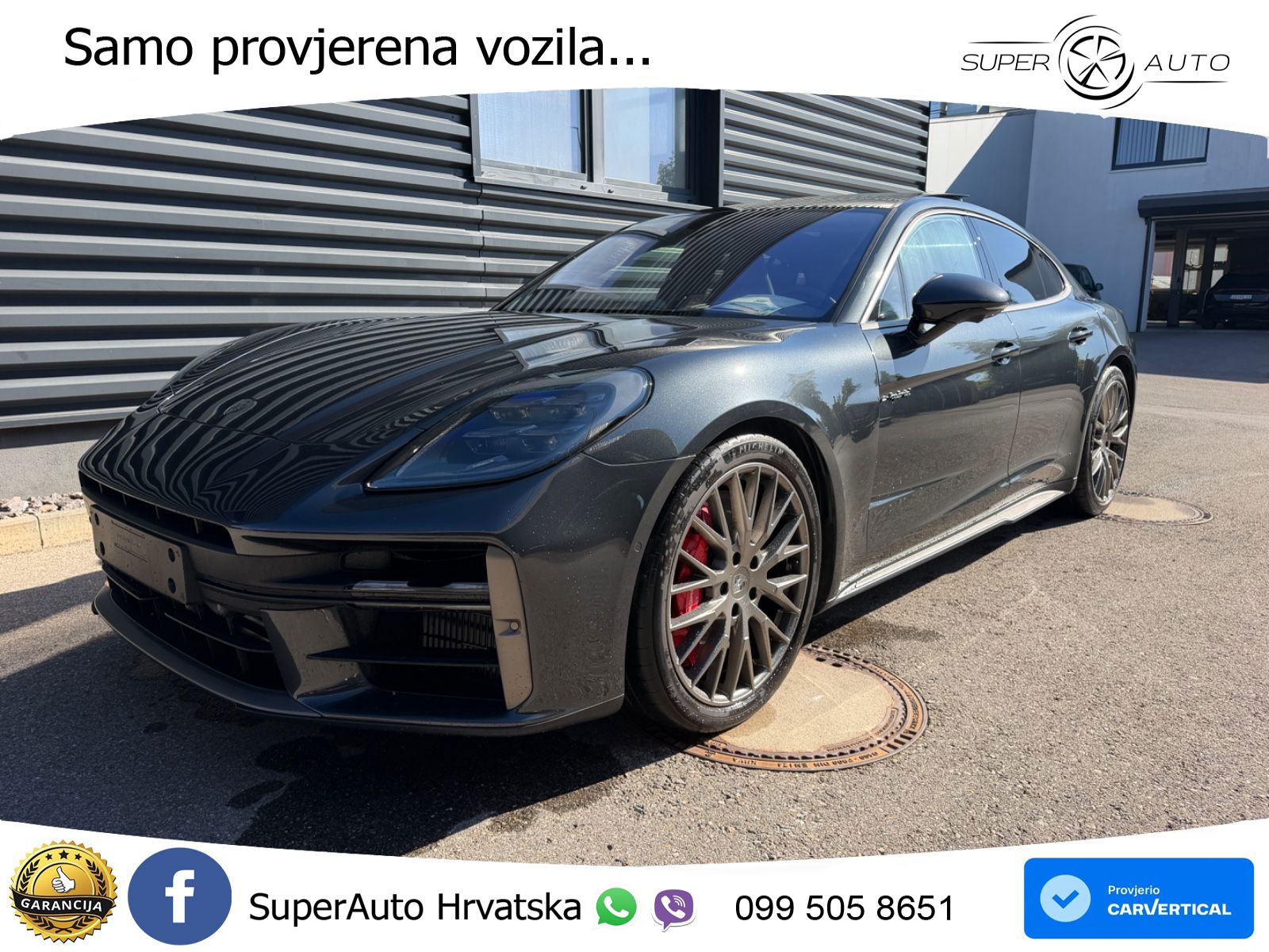 Porsche Panamera Turbo 4.0 V8 (680 KS) E-Hybrid PDK LED+GR SJED+ACC