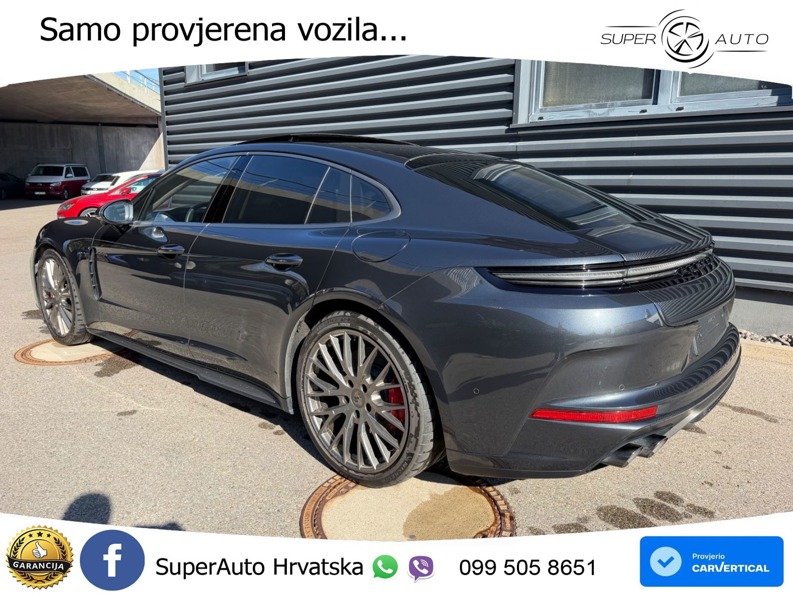 Porsche Panamera Turbo 4.0 V8 (680 KS) E-Hybrid PDK LED+GR SJED+ACC