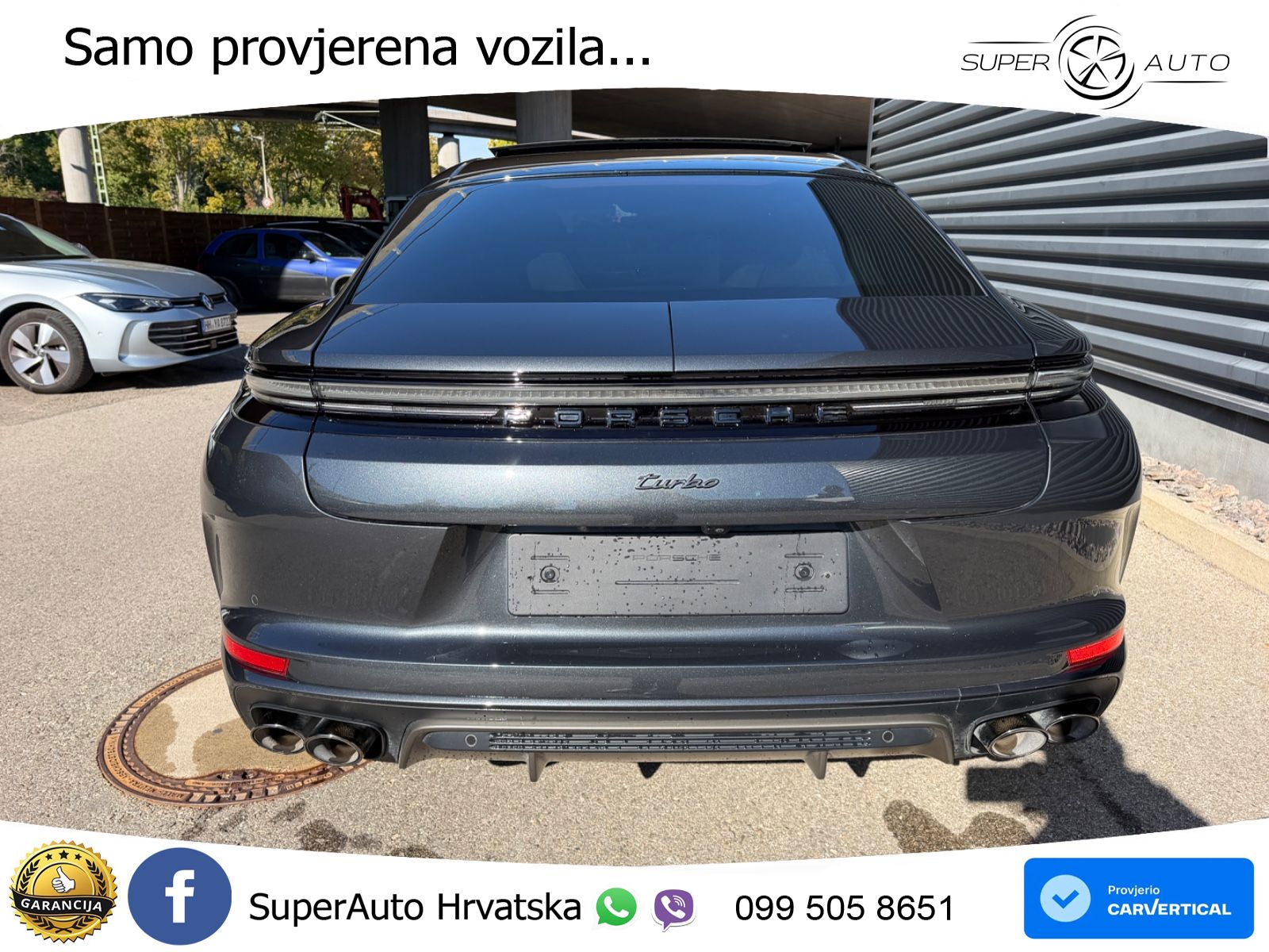 Porsche Panamera Turbo 4.0 V8 (680 KS) E-Hybrid PDK LED+GR SJED+ACC