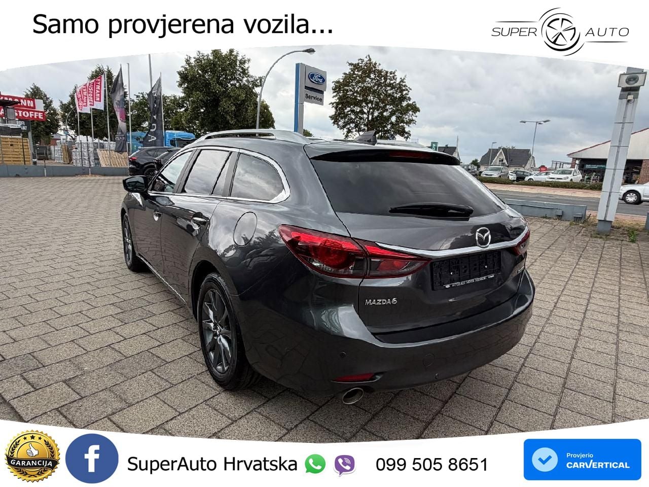 Mazda 6 Sport Combi 2.0 SKYACTIV-G (165 KS) SKYACTIV-Drive