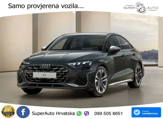 Audi S3 Limuzina 2.0 TFSI (333 KS) quattro S tronic LED+GR SJED+ACC