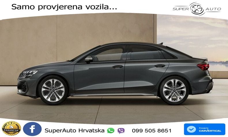 Audi S3 Limuzina 2.0 TFSI (333 KS) quattro S tronic LED+GR SJED+ACC