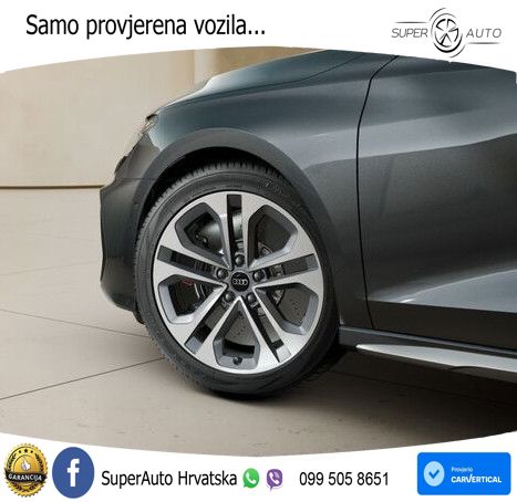 Audi S3 Limuzina 2.0 TFSI (333 KS) quattro S tronic LED+GR SJED+ACC
