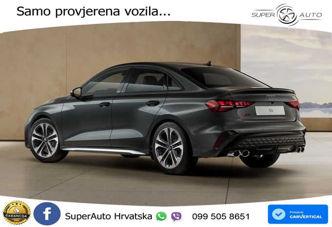 Audi S3 Limuzina 2.0 TFSI (333 KS) quattro S tronic LED+GR SJED+ACC