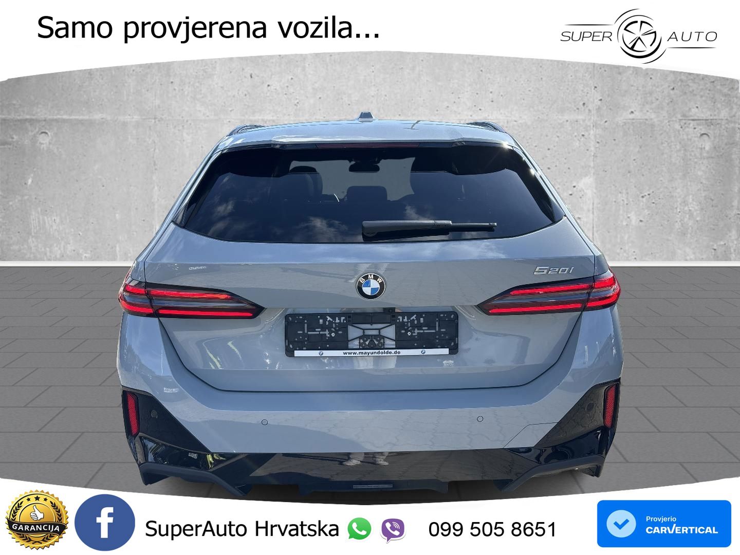 BMW 520i Touring (208 KS) Steptronic M Sport ACC+HEAD+GR SJED+360+PANO