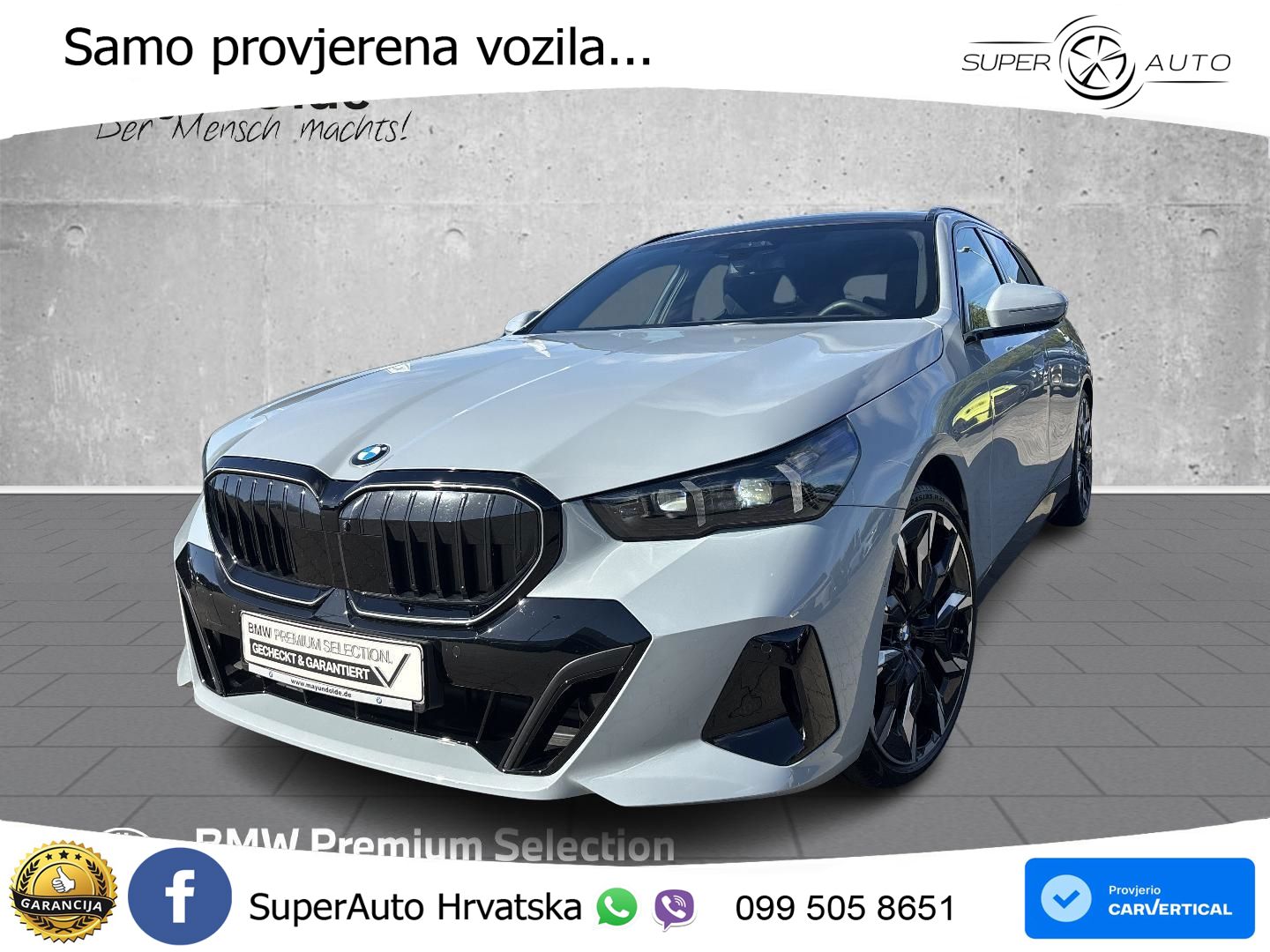 BMW 520i Touring (208 KS) Steptronic M Sport ACC+HEAD+GR SJED+360+PANO