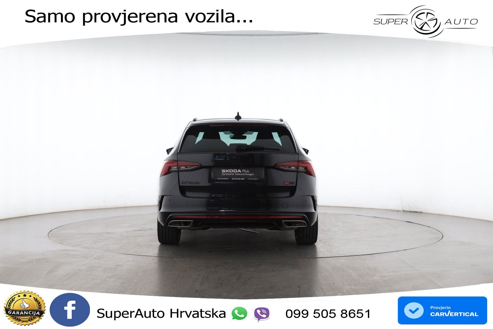 Škoda Octavia Combi RS 2.0 TSI (245 KS) DSG LED+GR SJED+ACC