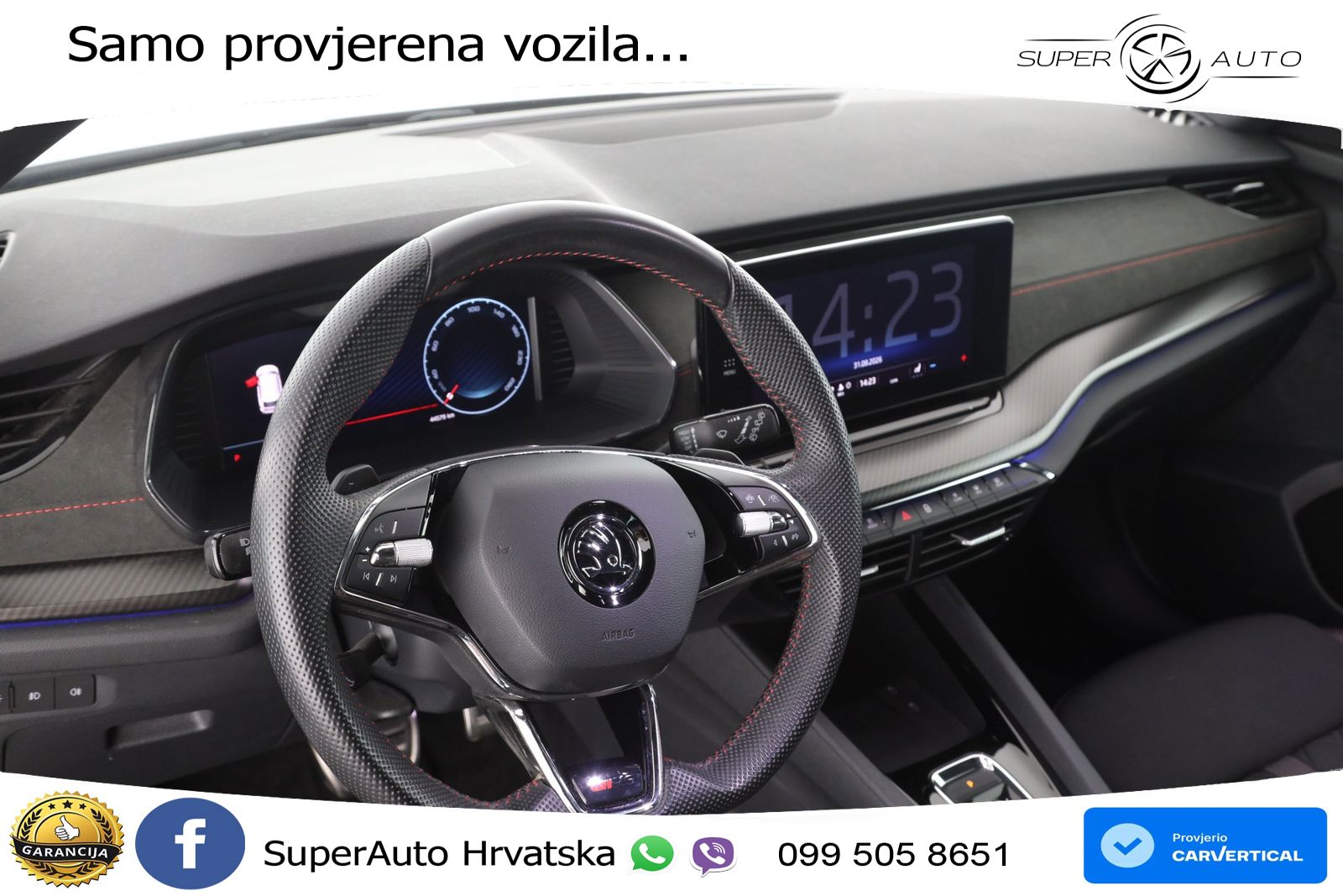 Škoda Octavia Combi RS 2.0 TSI (245 KS) DSG LED+GR SJED+ACC