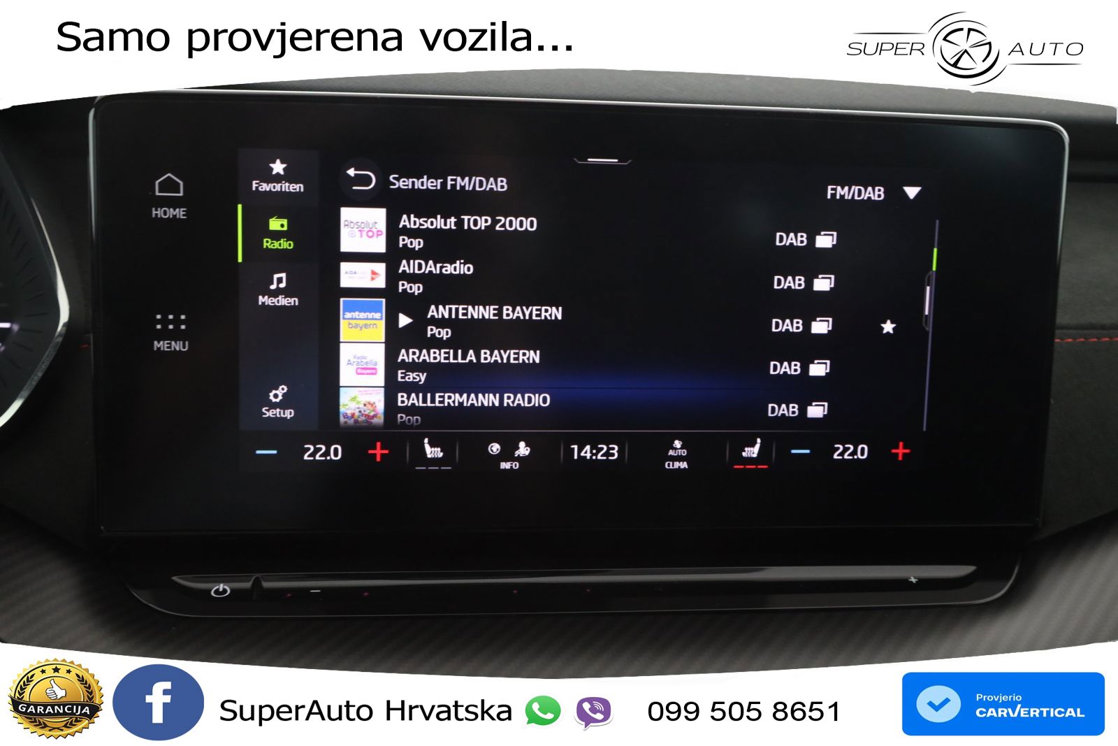 Škoda Octavia Combi RS 2.0 TSI (245 KS) DSG LED+GR SJED+ACC