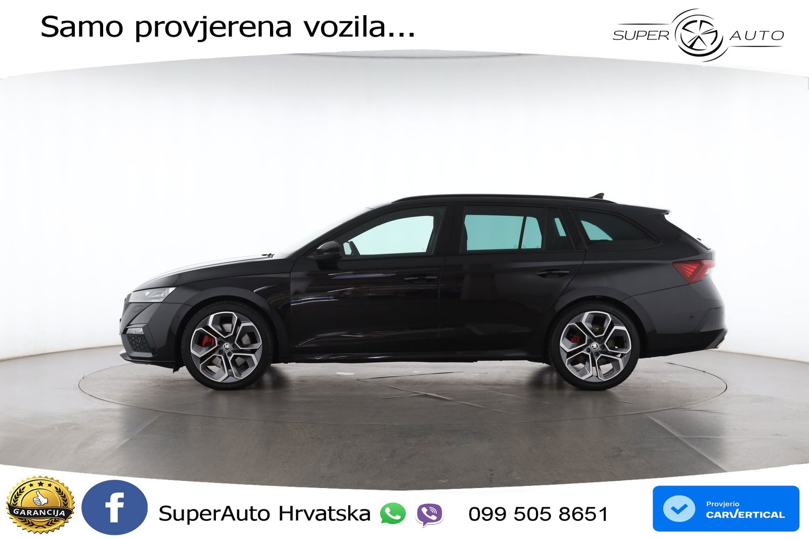 Škoda Octavia Combi RS 2.0 TSI (245 KS) DSG LED+GR SJED+ACC