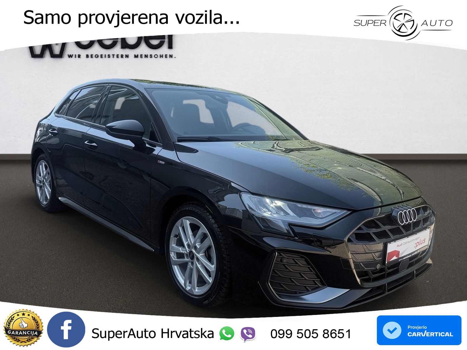 Audi A3 35 TFSI (150 KS) S tronic S line LED+GR SJED+ACC