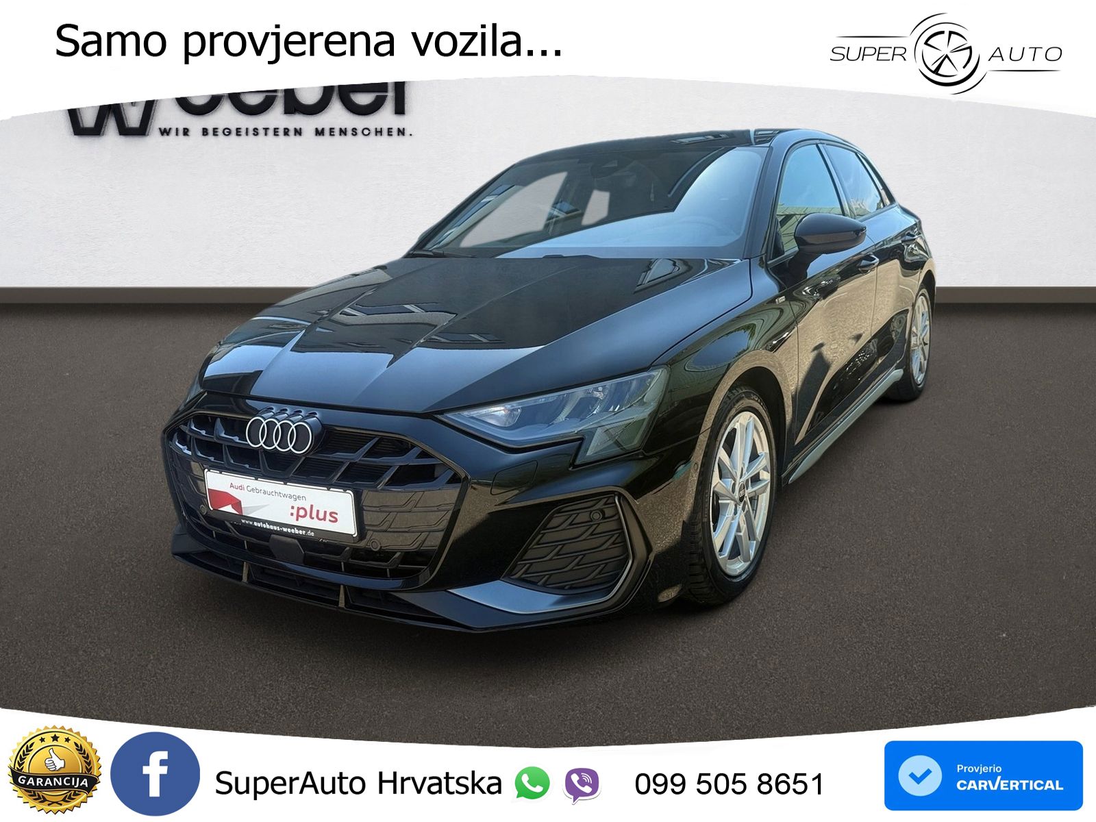Audi A3 35 TFSI (150 KS) S tronic S line LED+GR SJED+ACC