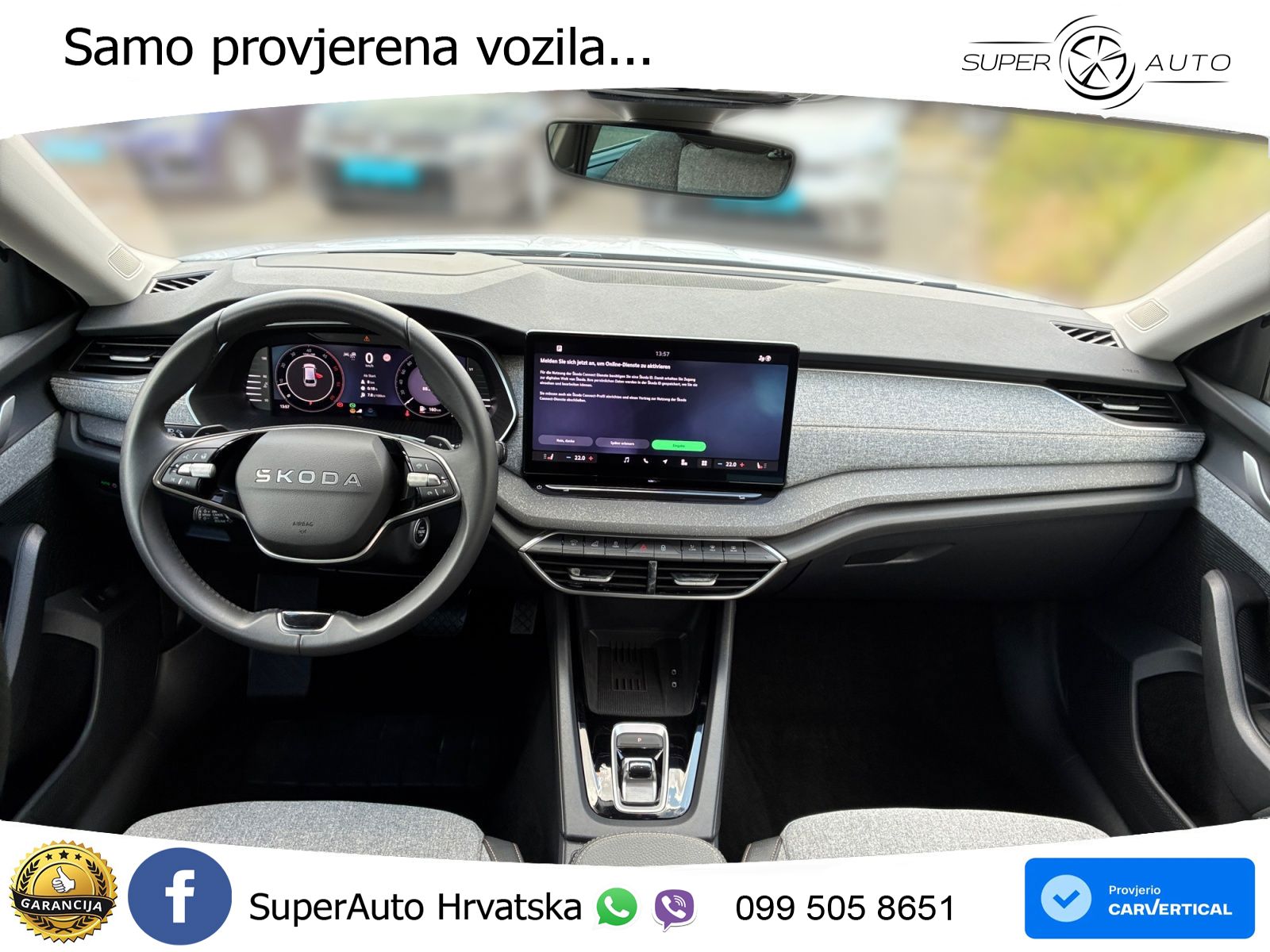 Škoda Octavia Combi 2.0 TDI (150 KS) DSG LED+GR SJED+ACC