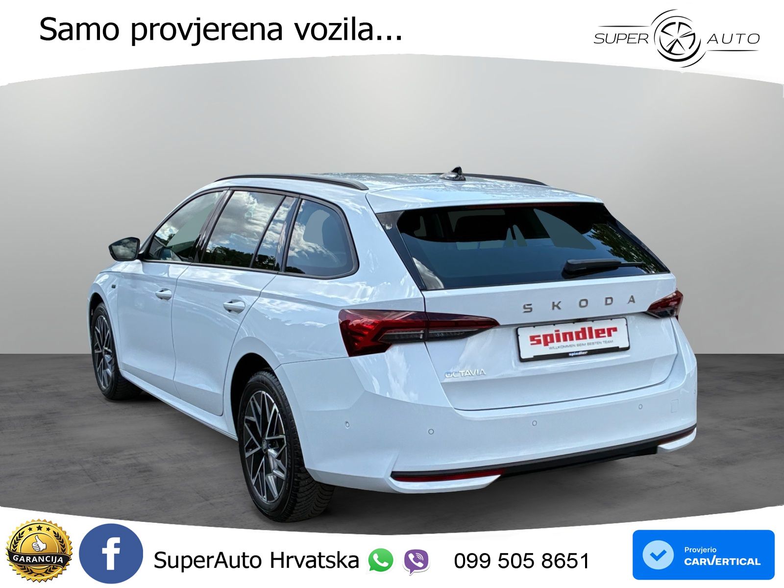 Škoda Octavia Combi 2.0 TDI (150 KS) DSG LED+GR SJED+ACC