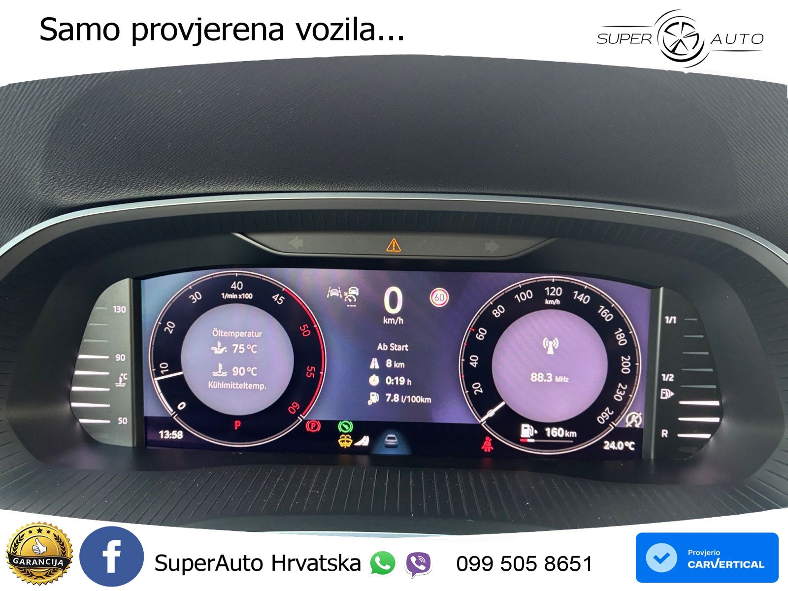 Škoda Octavia Combi 2.0 TDI (150 KS) DSG LED+GR SJED+ACC